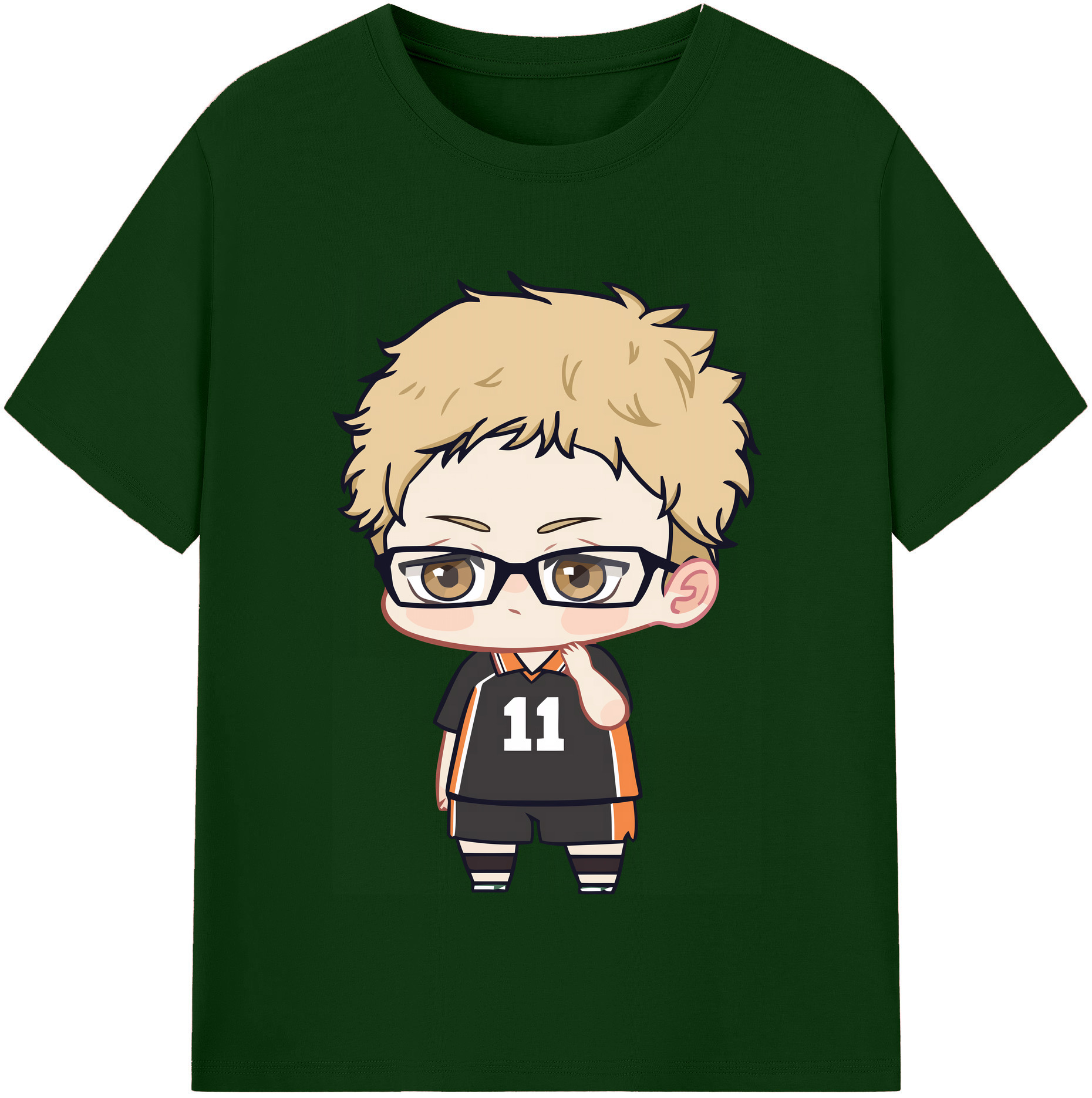 （画像用） ハイキュー!! Haikyu!! 綿100％半袖Tシャツ（フロントプリント）